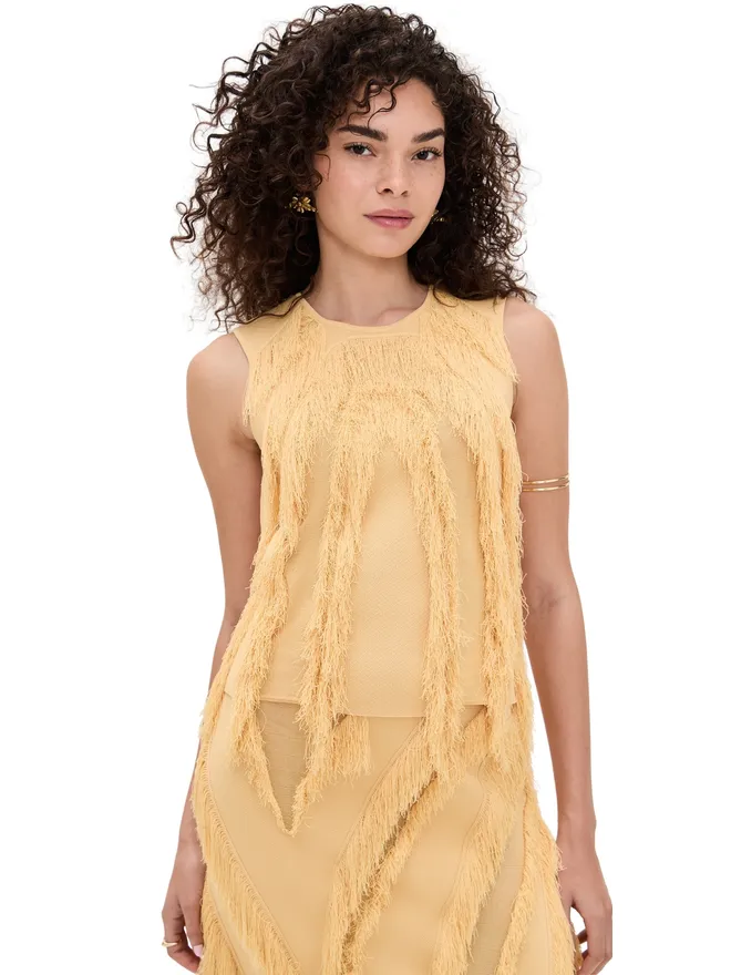 Ulla Johnson Ulla Johnson ボニー ノースリーブ ニットトップの商品画像
