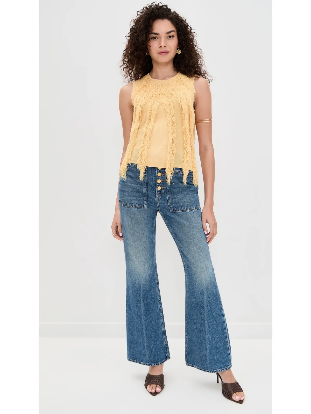 Ulla Johnson ボニー ノースリーブ ニットトップ - 画像5