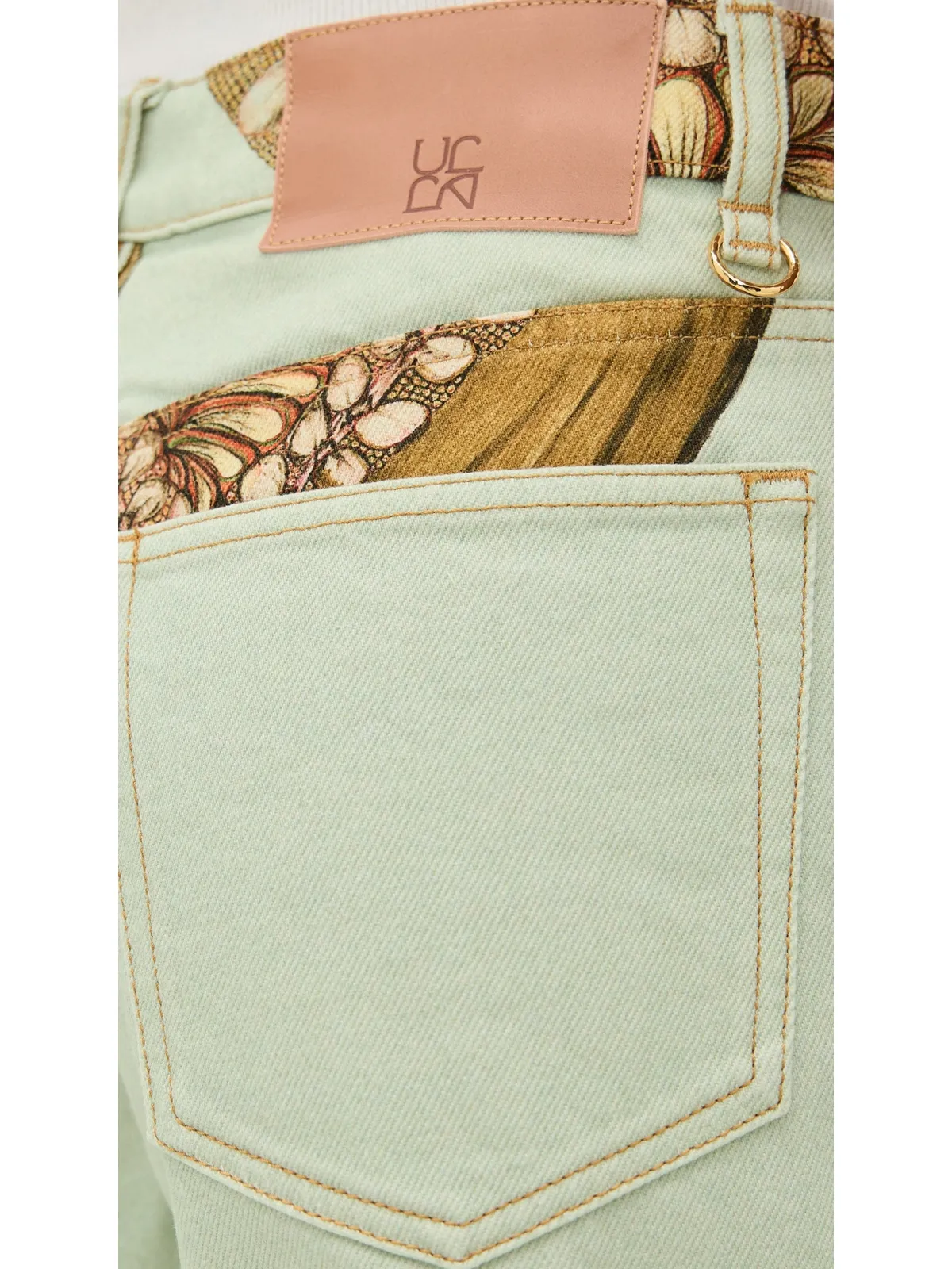 Ulla Johnson ウィロー ジーンズ ウォーターブロッサムズ - 画像6