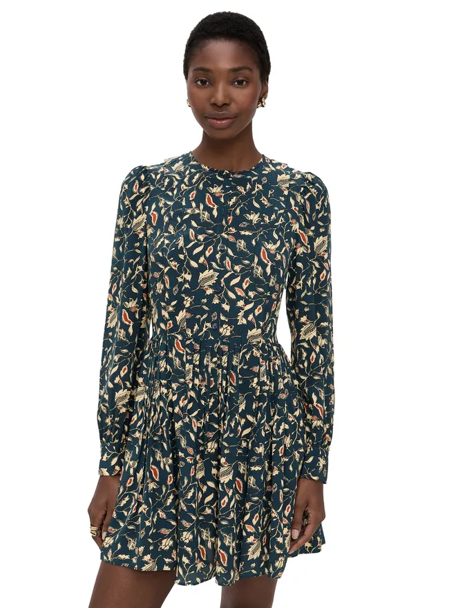 Ulla Johnson Ulla Johnson アラベラ シルク ミニドレス ミッドナイトガーデンの商品画像