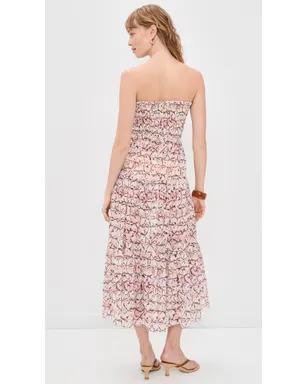 Ulla Johnson ルカ カバーアップドレス アメジスト - サムネイル3
