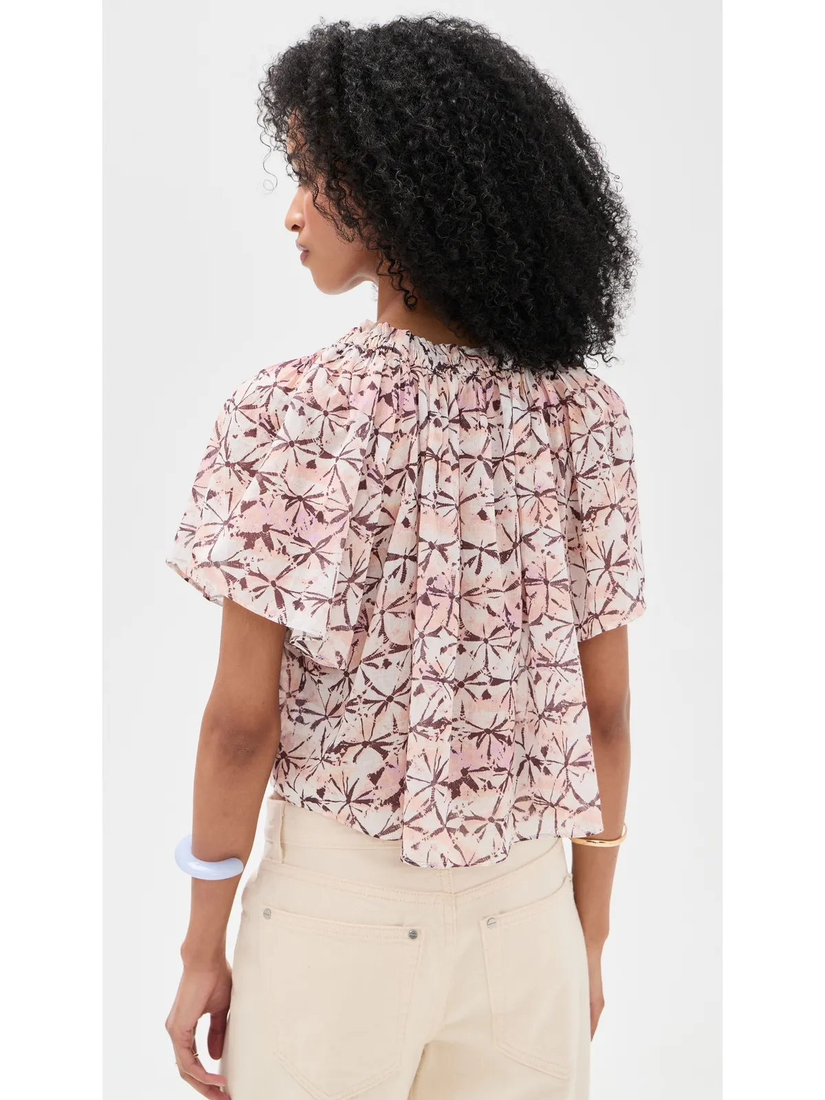 Ulla Johnson アロン カバーアップトップ アメジスト - 画像3