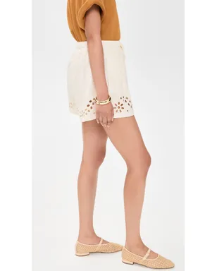 Ulla Johnson ヴェディ コットンショーツ カウリー - サムネイル4