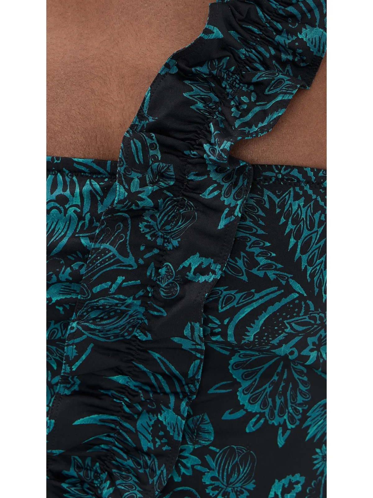 Ulla Johnson Capri ワンショルダー マイヨット水着 エクリプス・フローラ - 画像6