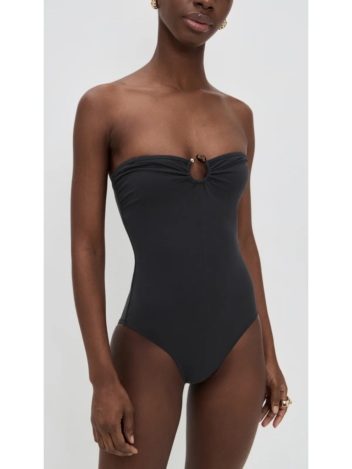 Ulla Johnson Hydra Maillot Noir M - 画像5