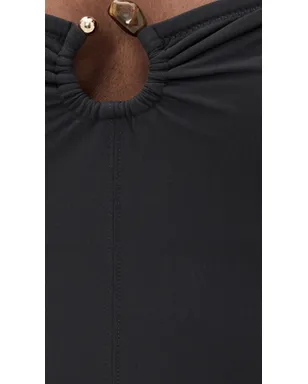 Ulla Johnson Hydra Maillot Noir M - サムネイル6