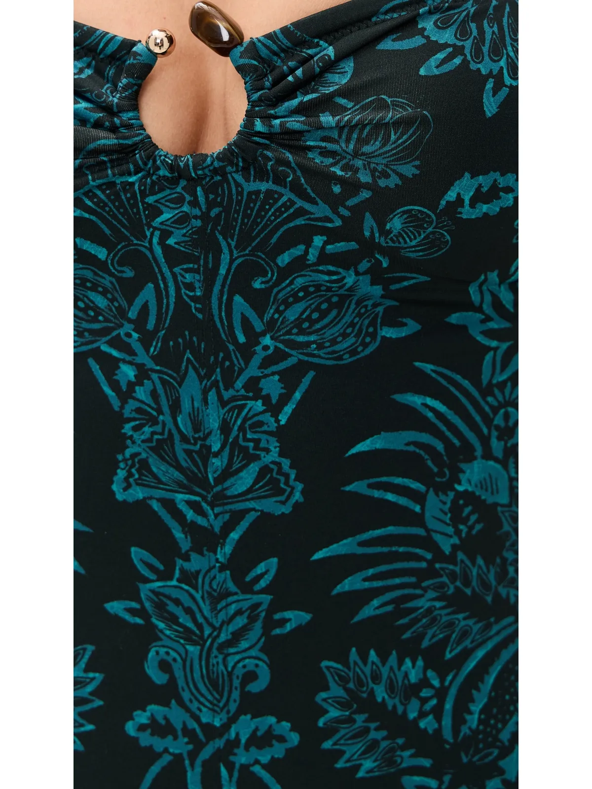 Ulla Johnson Hydra Maillot One Piece Eclipse Flora - 画像6