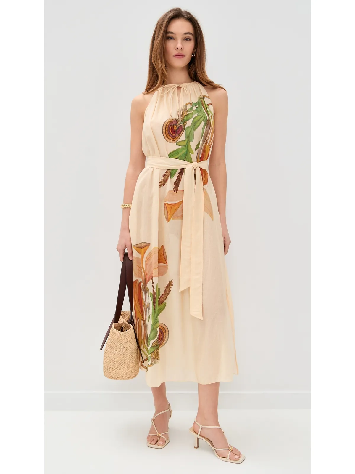 Ulla Johnson エララ カバーアップドレス インナー ネイチャー - 画像5