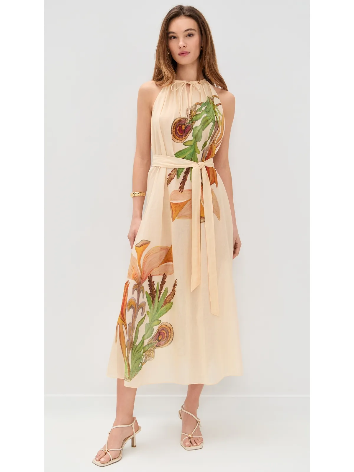 Ulla Johnson エララ カバーアップドレス インナー ネイチャー - 画像2