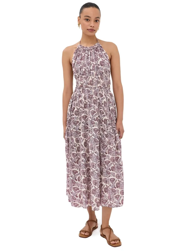 Ulla Johnson Ulla Johnson アネリス ホルター ミディドレス メドー 2の商品画像