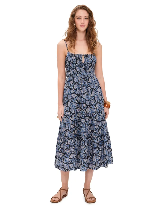 Ulla Johnson Ulla Johnson Aydin Cami Midi Dress Zinniaの商品画像