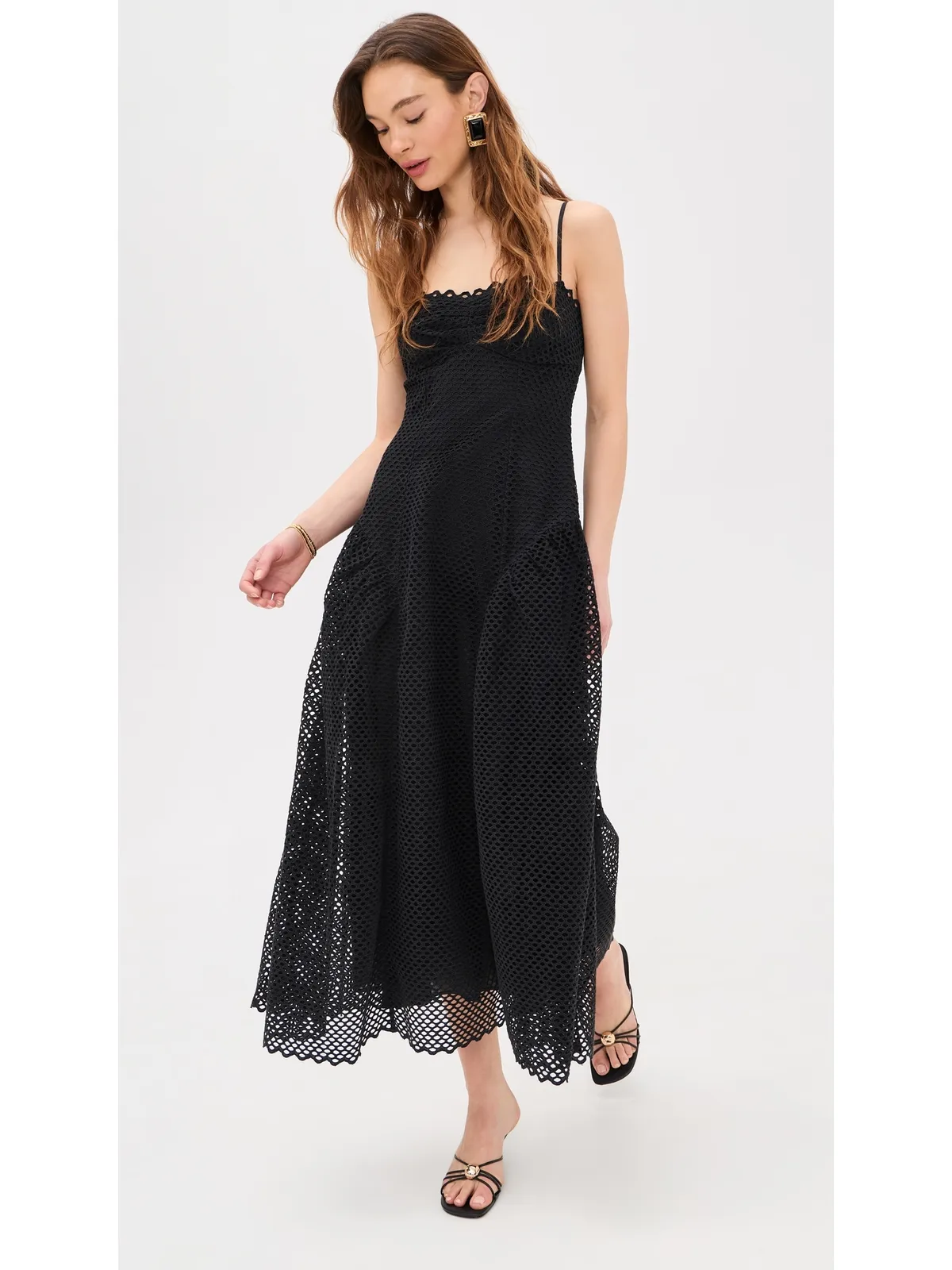 Ulla Johnson アイレットコットン ドレス - 画像3
