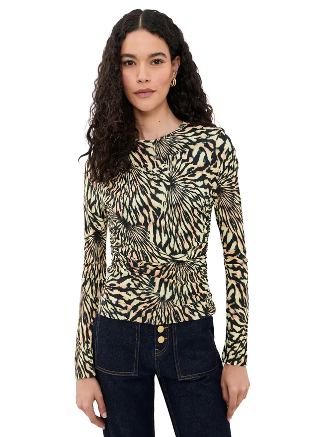Ulla Johnson Ulla Johnson Paradis ルーシュドトップ Celestiteの商品画像