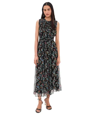 Ulla Johnson セレスティナ シルクドレス ナイトシェード - サムネイル1