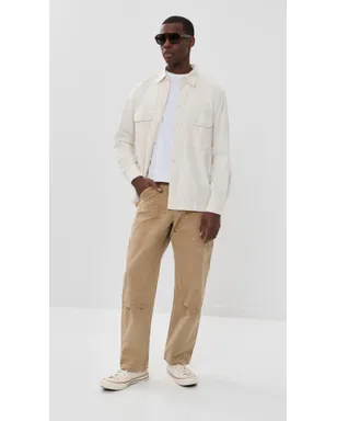 Universal Works SIDフランネルCPOシャツ - サムネイル5