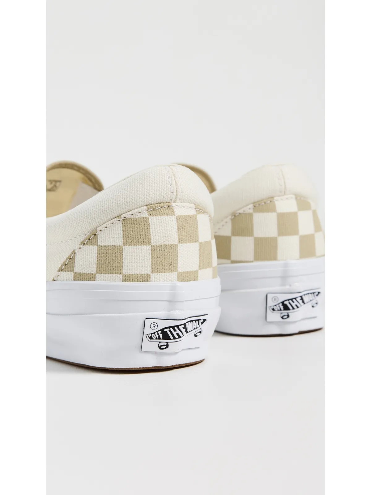 Vans クラシック チェッカーボード スリップオン スニーカー - 画像4