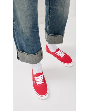 Vans オーセンティック スニーカー レッド - サムネイル3