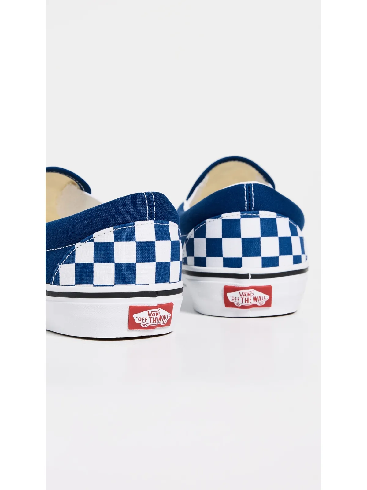 Vans クラシック スリップオン スニーカー チェッカーボード - 画像3