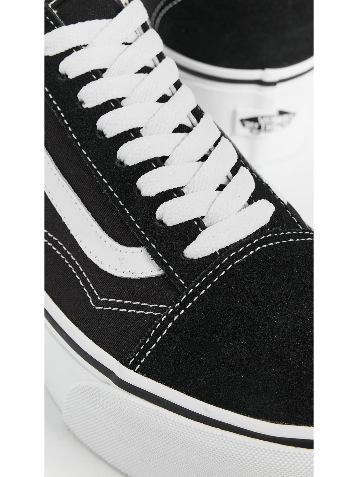 Vans オールドスクール Stackforms ブラック/ホワイト - 画像6
