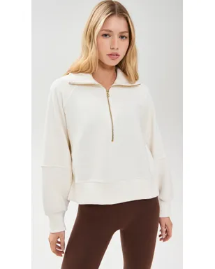 Varley Milano ハーフジップスウェット - サムネイル2