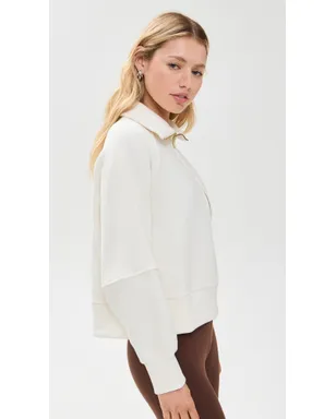 Varley Milano ハーフジップスウェット - サムネイル4