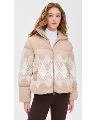 Varley Belinda Knit Puffer ライトトープ - サムネイル2
