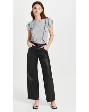 Veronica Beard Jean Bea ショートスリーブ・フリルTシャツ - サムネイル5