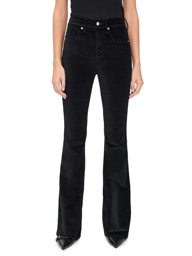 Veronica Beard Jean Veronica Beard Jean ベヴァリー ベルベット スキニー フレア ジーンズの商品画像