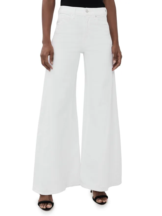 Veronica Beard Jean Veronica Beard Jean Vicki エクストラワイドレッグジーンズ ホワイトの商品画像