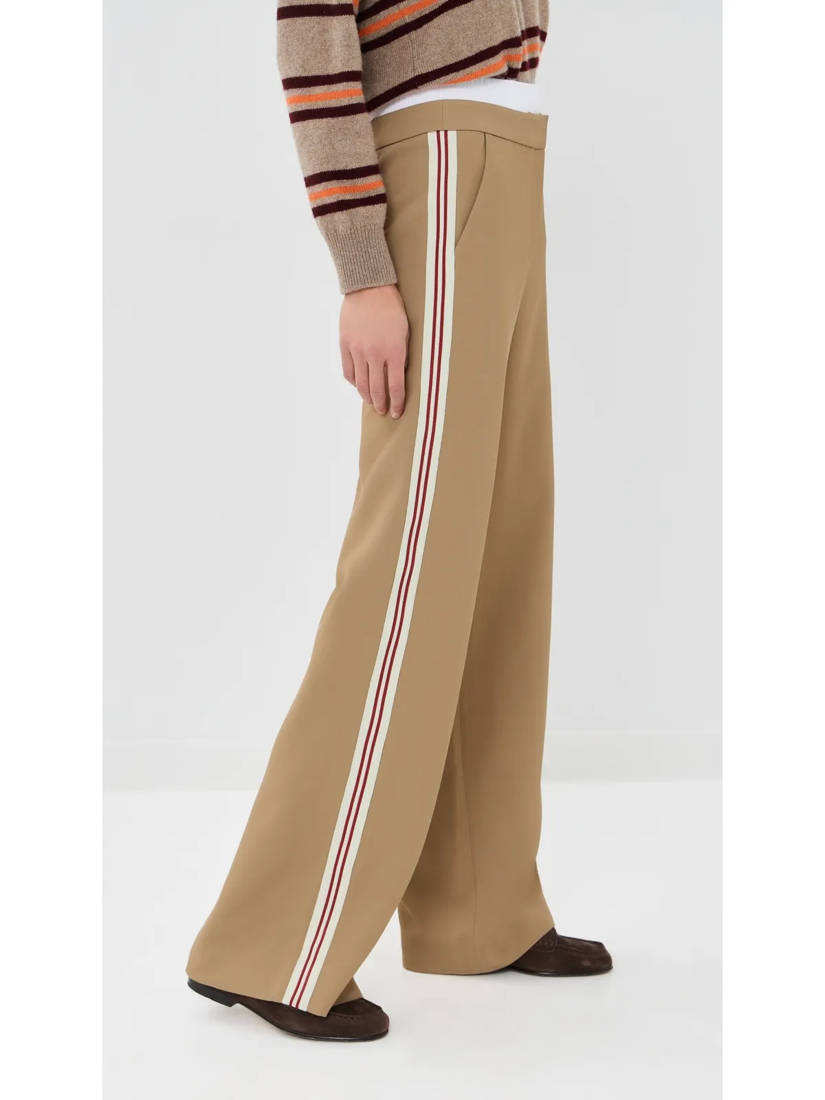 Veronica Beard Eugene パンツ カーキ - 画像4