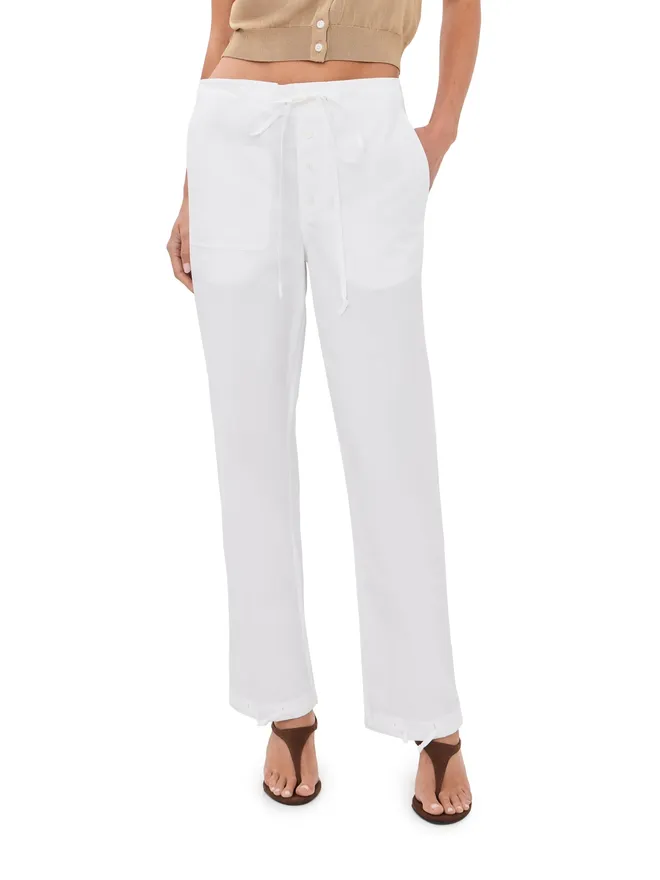 Victoria Beckham Victoria Beckham カーゴパンツ ホワイトの商品画像