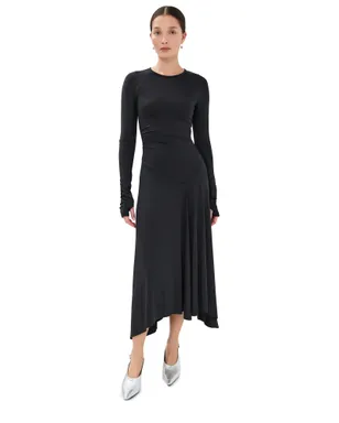 Victoria Beckham ロングスリーブ ミディドレス - サムネイル1