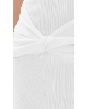 Victoria Beckham ツイストディテール ミディスカート - サムネイル6