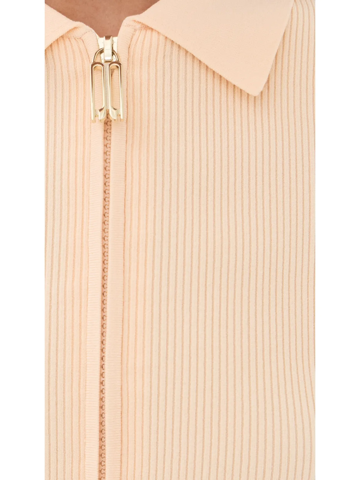 Victoria Beckham ジップ付きポロトップ - 画像6