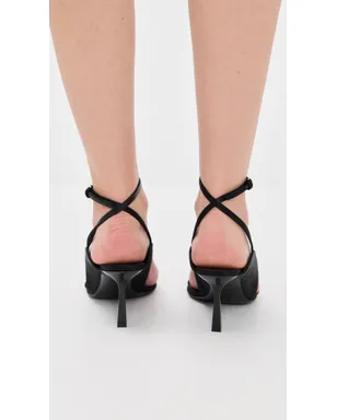 Victoria Beckham エリザ エンベリッシュド サンダル - サムネイル4