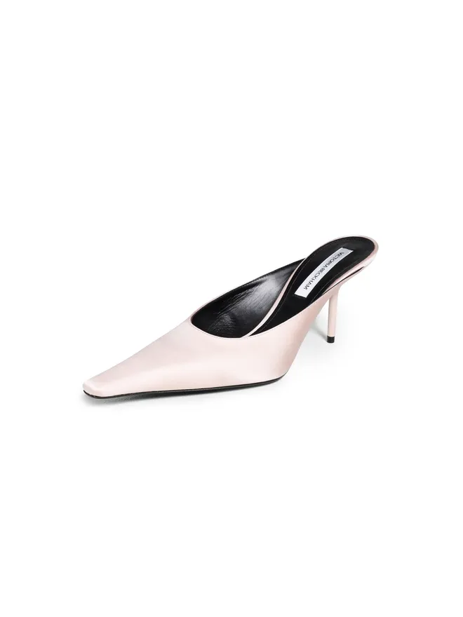 Victoria Beckham Victoria Beckham スローン スティレット・ミュール ペールローズの商品画像
