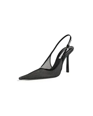 Victoria Beckham スティレット・スリングバック・パンプス ブラック - サムネイル1