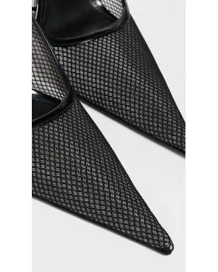 Victoria Beckham スティレット・スリングバック・パンプス ブラック - サムネイル6