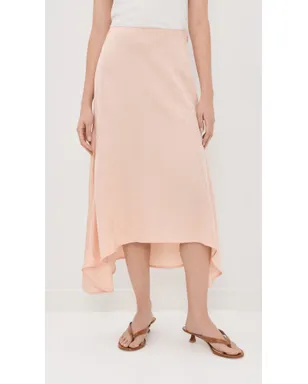 Victoria Beckham アシンメトリック ミディ スカート ブロッサム - サムネイル2