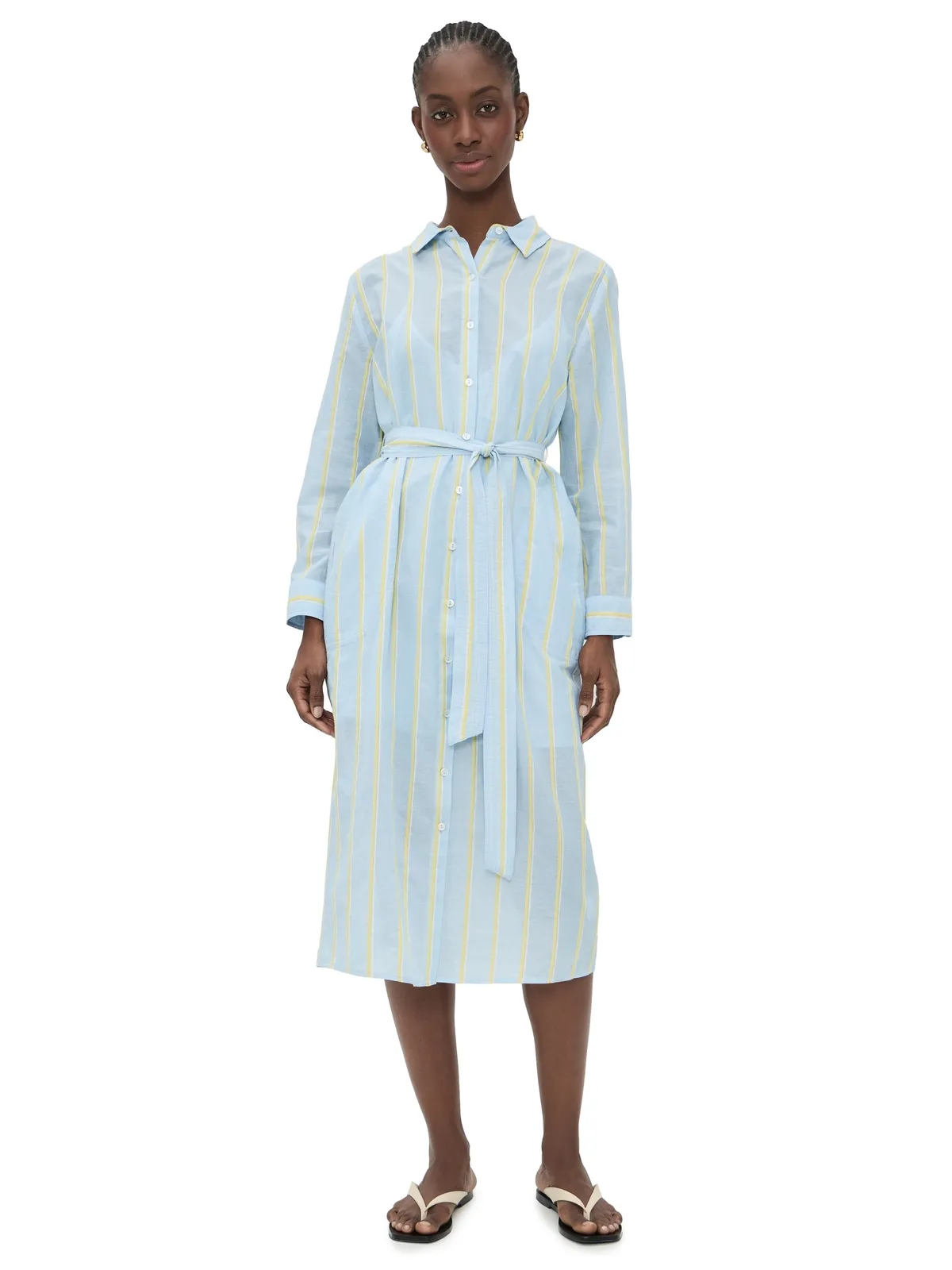 Velvet Kimora Shirtdress - 画像1