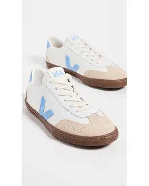 Veja Volley O.T. Leather Sneakers White/Aqua/Bark - サムネイル5