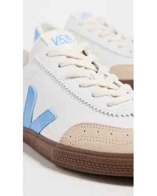 Veja Volley O.T. Leather Sneakers White/Aqua/Bark - サムネイル6