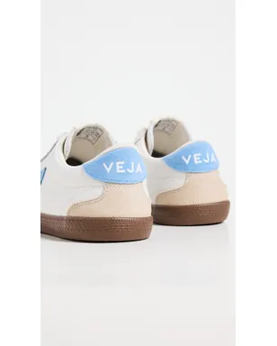 Veja Volley O.T. Leather Sneakers White/Aqua/Bark - サムネイル4