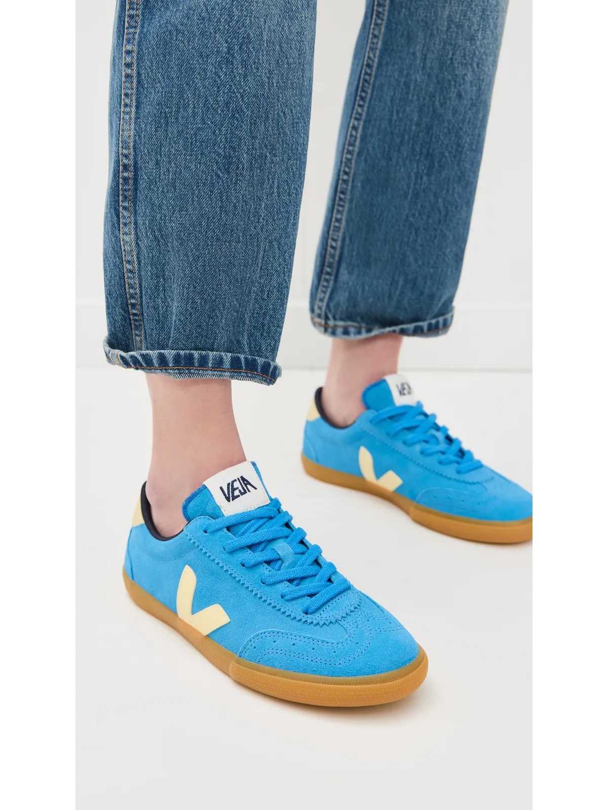 Veja Volley スエードスニーカー - 画像3
