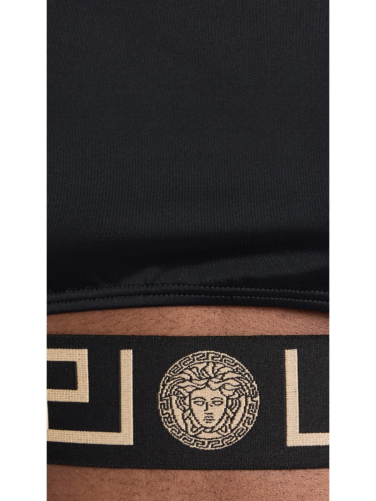 Versace Lycra Vita リサイクル 新ロゴ ビキニトップ - 画像6