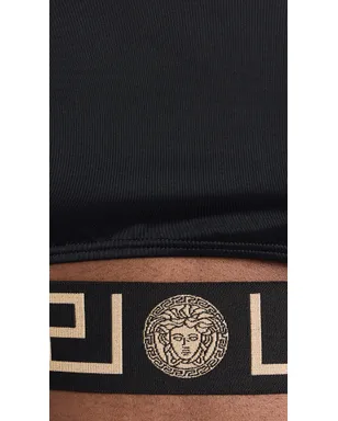 Versace Lycra Vita リサイクル 新ロゴ ビキニトップ - サムネイル6