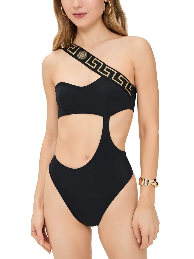 VERSACE Versace ワンピース水着 Lycra Vita ブラックの商品画像
