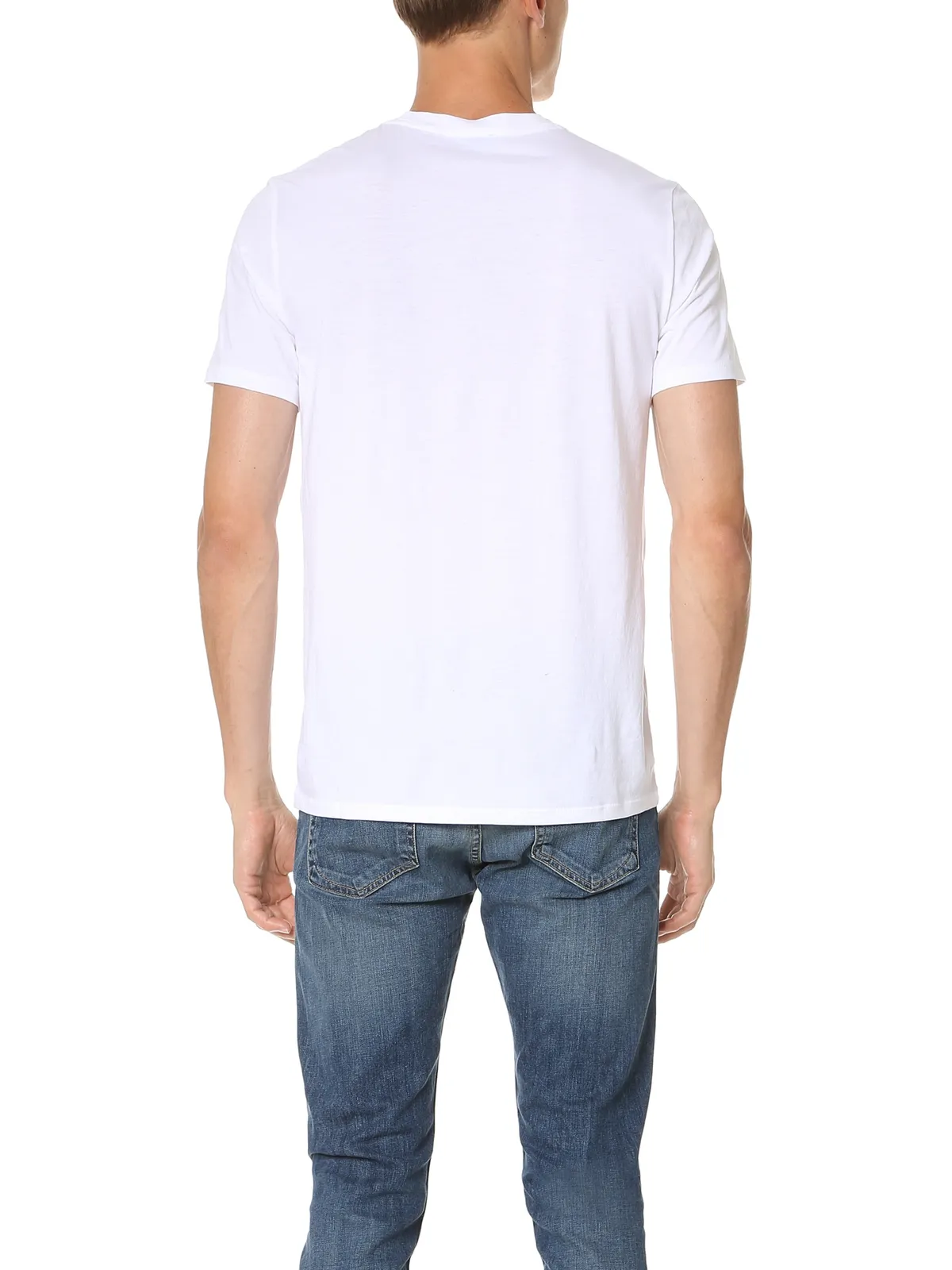 Vince ショートスリーブ ピマコットン クルーネック Tシャツ - 画像3