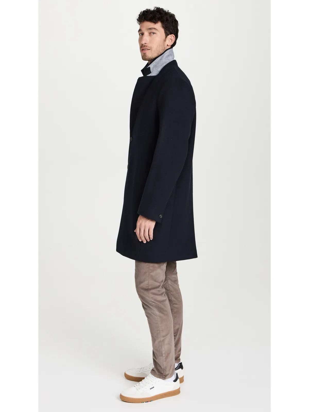 ビンテージ Vince クラシックコート コースタル - 画像4