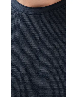 Vince ビンテージ サーマル クルー シャツ コースタル - サムネイル6